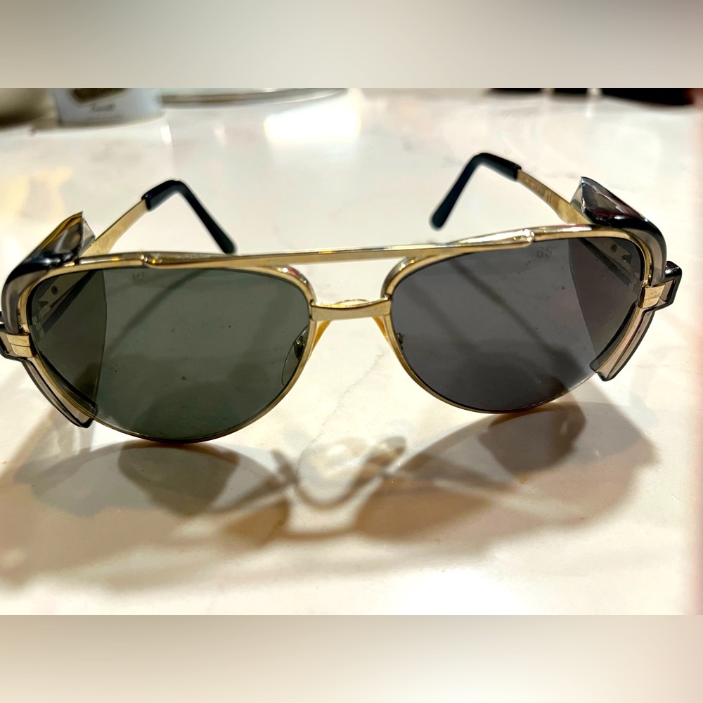 Bouton Vintage Aviator 70s Safety Sunglasses Bouton rare